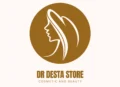 brown and white simple cosmetic and beauty logo (1)