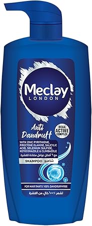 meclay london anti dandruff sulfate free shampoo 660ml