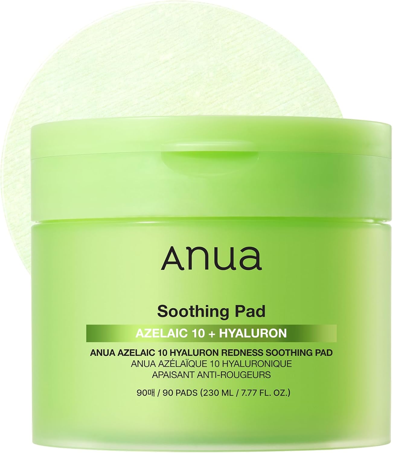 anua azelaic 10 hyaluron redness soothing pad, troubled & spot care with korean toner pads anua azelaic 10 hyaluron redness soothing pad, troubled & spot care with korean toner pads