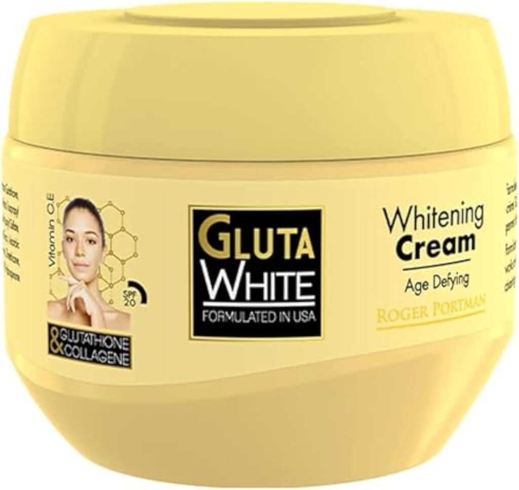 gluta white cream for skin whitening, brightening & dark spot removal