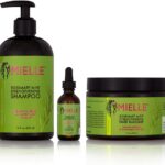 mielle rose mint strengthening shampoo mask and rosemary scalp hair oil