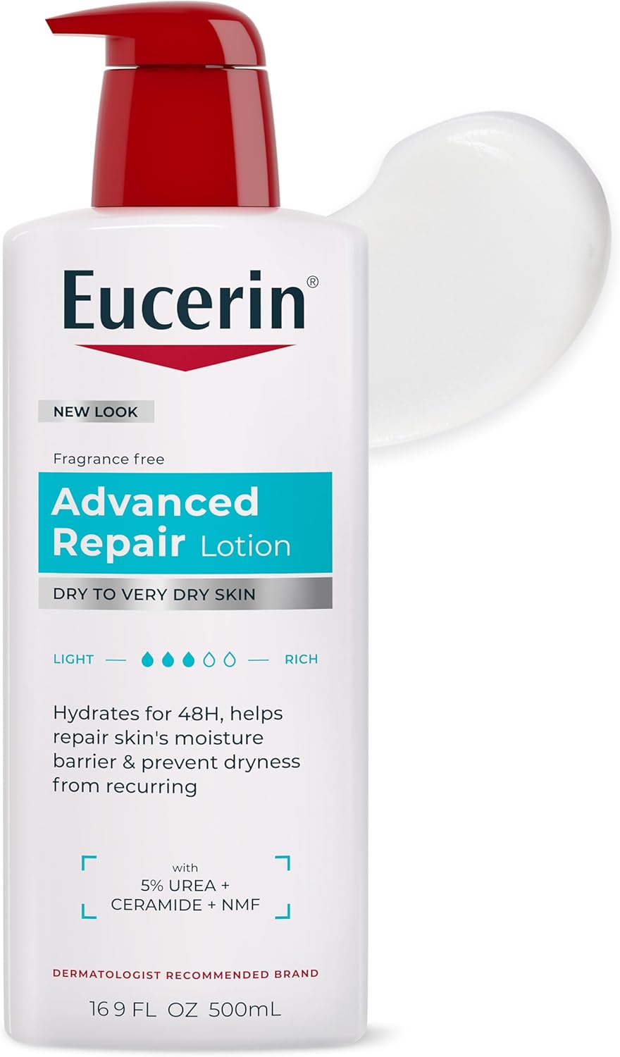 eucerin advanced repair lotion, fragrance free, 16.9 fl oz eucerin advanced repair lotion, fragrance free, 16.9 fl oz