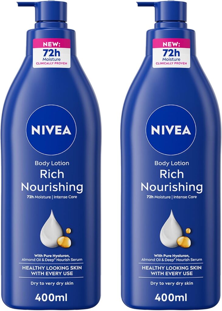 nivea body lotion for dry to very dry skin