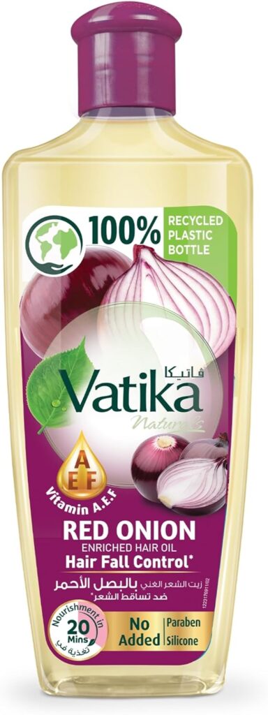 vatika naturals onion enriched hair oil 300ml