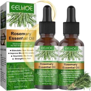 mimi & beibei 2pcs rosemary serum for hair growth (2x30ml)