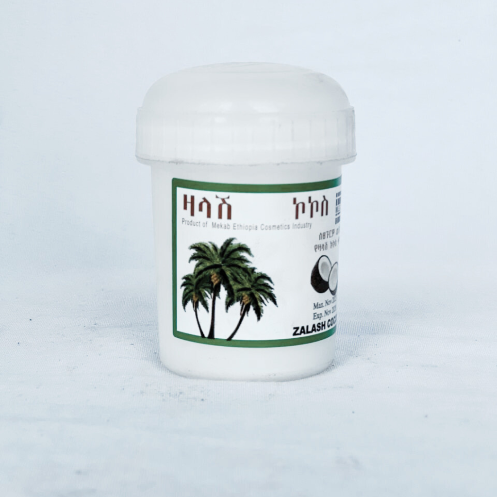 zalash cocos cream hair food ethiopia