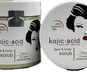 face & body scrub 521 ml classic, zero pigment light, for lighter and even skin tone