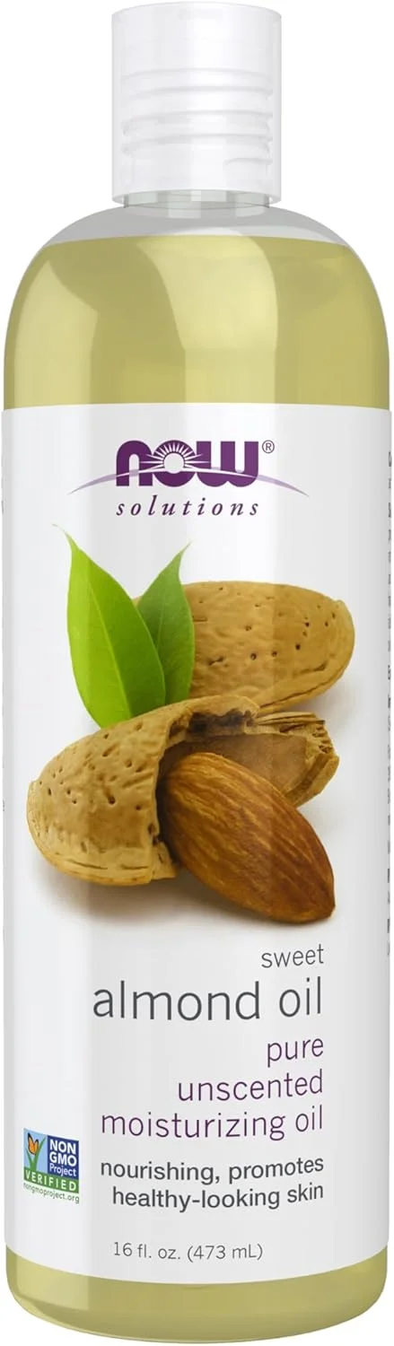 now solutions almond oil sweet 16 oz 100% pure