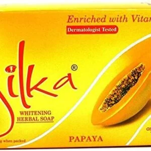 silka papaya soap for bright, smooth & healthy skin