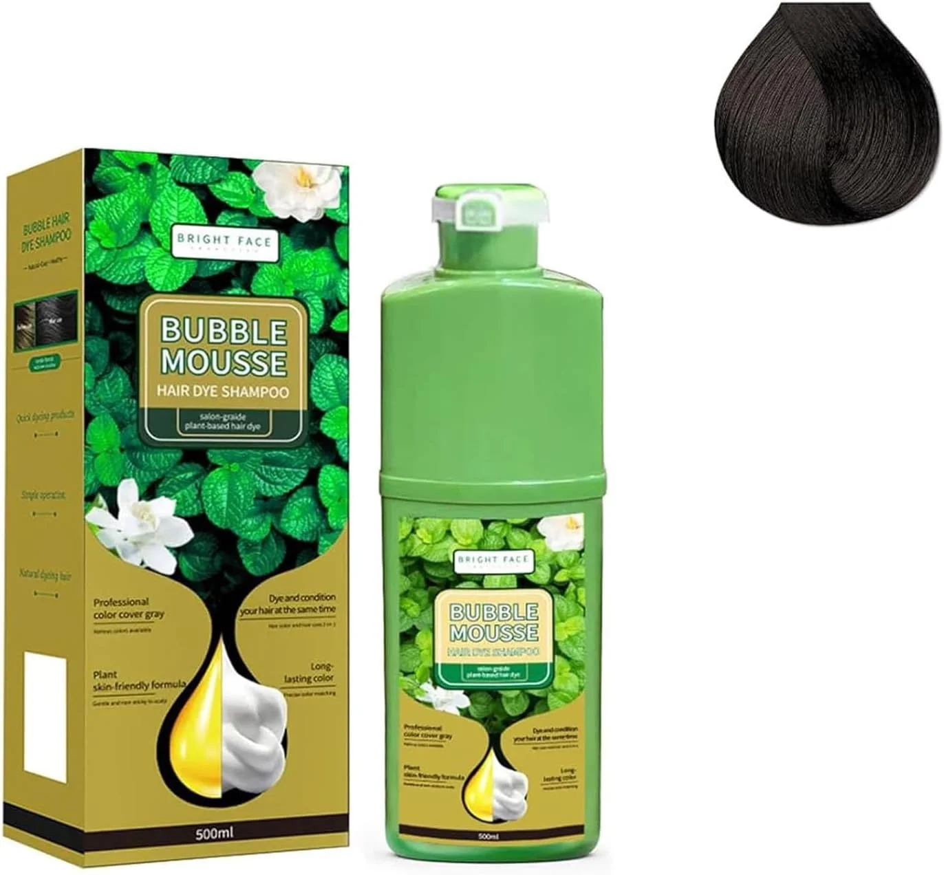 Long lasting hair dye queen bee apple hair colour, ammonia free, fragrance, natural color & original