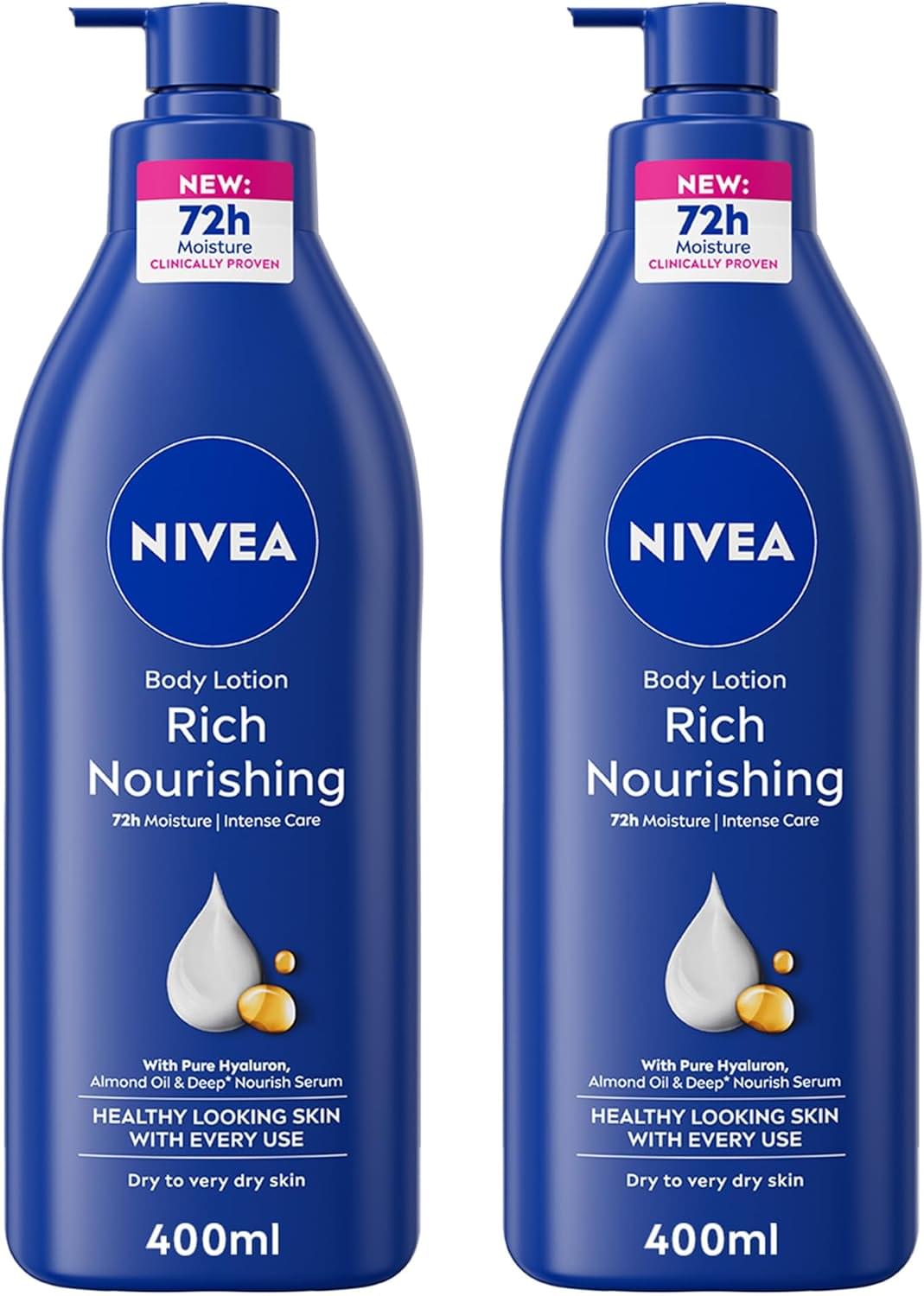 nivea body lotion for dry to very dry skin