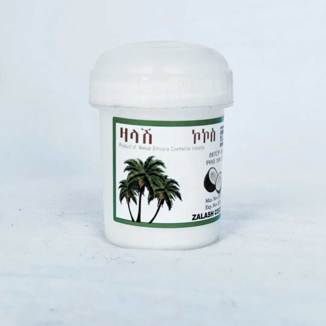 zalash cocos cream hair food ethiopia