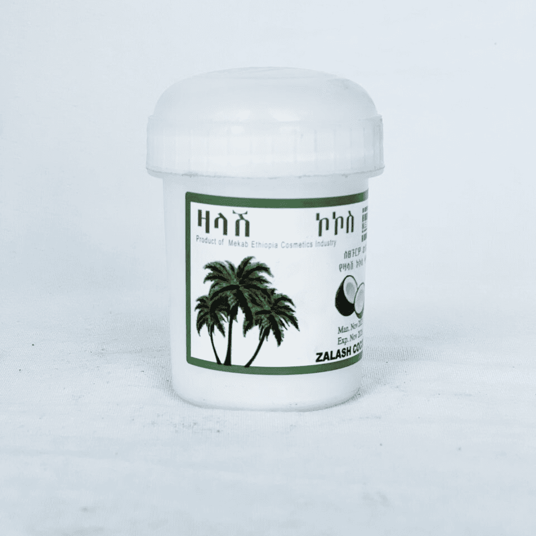 zalash cocos cream hair food ethiopia